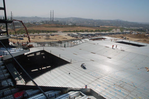 3WH-36 Structural Steel Roof and Floor Deck Palomar Medical Center