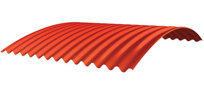 nu-wave corrugated curved product