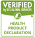 Verified Health Product Declaration