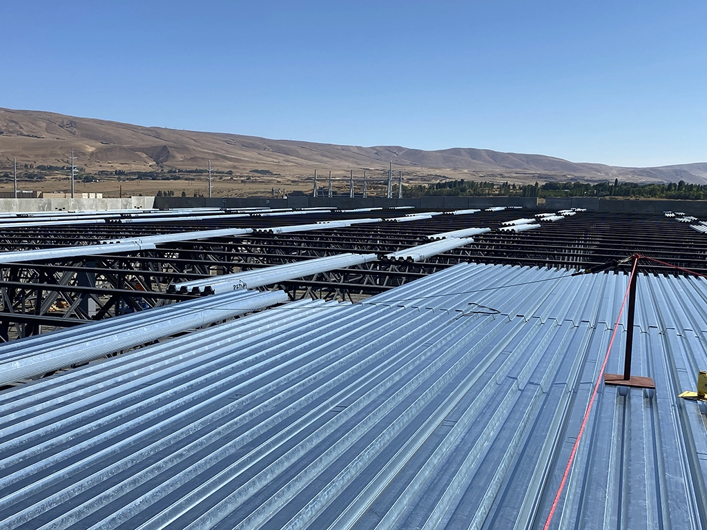 West Coast Warehouse featuring ASC Steel Deck products